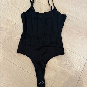 Forever 21 Black Women Bodysuit